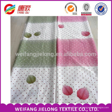 Teste padrão da cor da folha de bordo que imprime a tela 100% da cama do algodão
